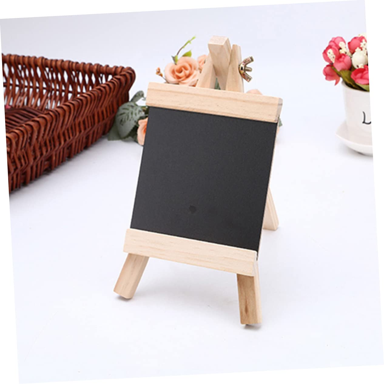 NUOBESTY 6stücke Multifunktionale Tischtafel Kleine Kreidetafel Für Dekoration Wiederverwendbare Nachrichtentafel Für Küche Garten Hochzeiten Und Feste