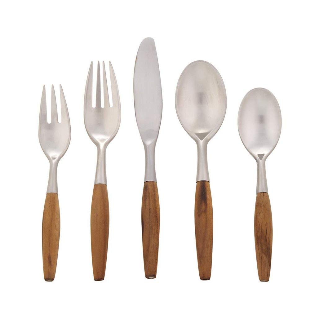 Amazon.co.jp: Dansk クラシックフィヨルドチーク20個セット(4人用