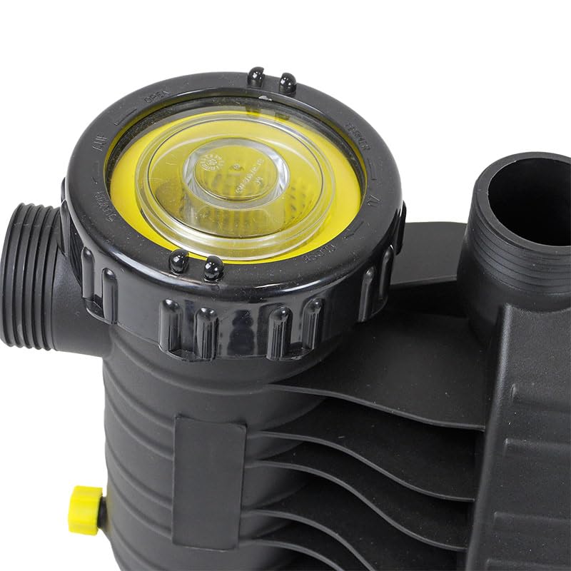 Selbstansaugende Poolpumpe Aqua Plus 11 – 11 m³/h Umwälzleistung - Leise, effizient, ideal für Pools bis 65 m³ - Mit Vorfilter und vielseitigen Anschlüssen
