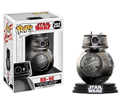 Pop! Funko Star Wars The Last Jedi Bb-9E #202 (Chrome Exclusive)
