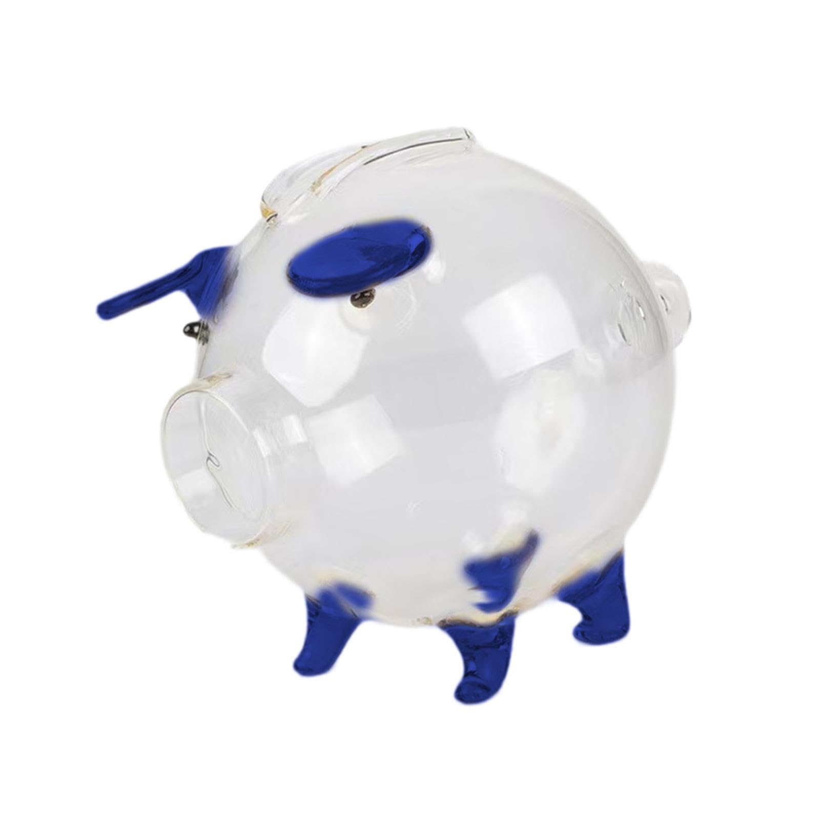 Amazon.co.jp: FLCPJGV 貯金箱 ガラス素材 透明構造 動物型貯金箱