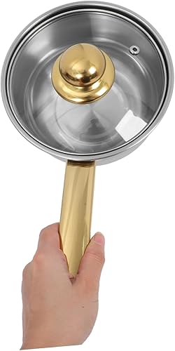 Miniatura 4 de Uonlytech Juego de utensilios de cocina de acero inoxidable con asas desmontables, ollas y sartenes compatibles con inducción para cocinar en el