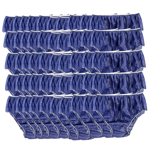 CGTQROVR Ropa Interior Desechable 50 Piezas Bragas Desechables Transpirables Unisex Ropa Interior de Viaje Higiénica Calzoncillos de Corte Alto para Viajes Hotel SPA Hospital Estancias Emergencias