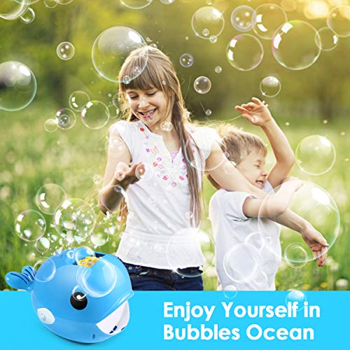 Fane Bubble Machine, Bubble Blower with Bubble Solution Included, Fun Bubbles Blowing Toys for Kids, Best Birthday Gift for Boys and Girls - Thumbnail 5