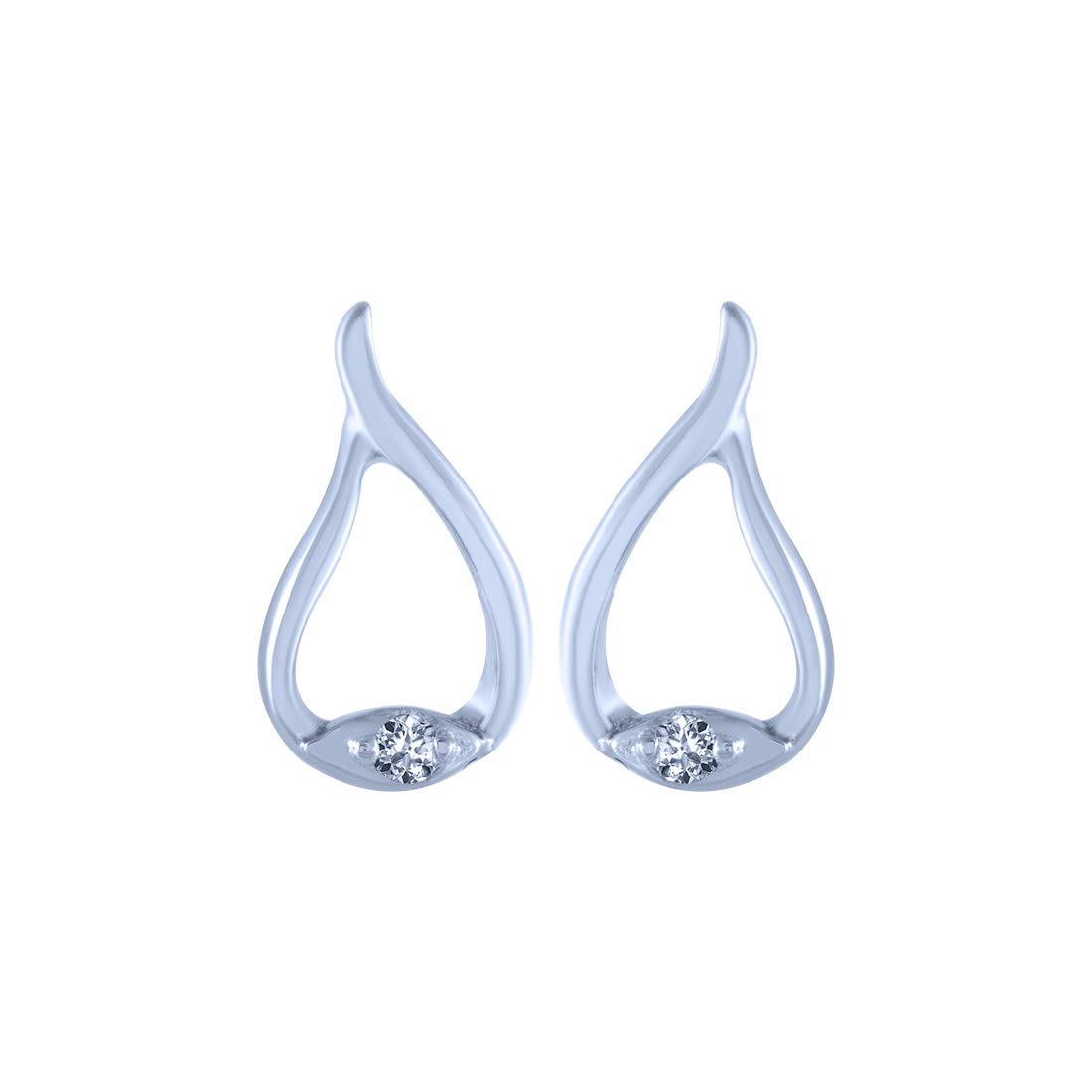 Gold and Diamond Stud Earrings for Women-image-24