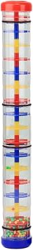 Rainmaker Rain Stick Musical Instrument, Rainfall Rattle Tube Rainstick Shaker Hand Shaking Sensory Tubes15.5in