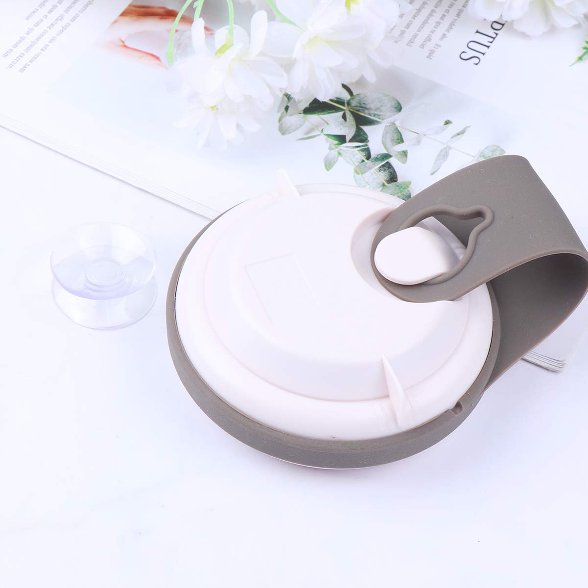 Horloge Murale Silencieuse Pour Salle De Bain - Étanche, Sans Tic-tac, Avec Ventouse