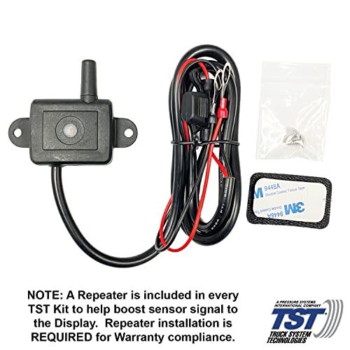Tst 507 Tire Pressure Monitoring System With 6 Cap Sensors And Color Display For Metal/Rubber Valve Stems By Truck System Technologies, Tpms For Rvs, Campers And Trailers #TOP3
