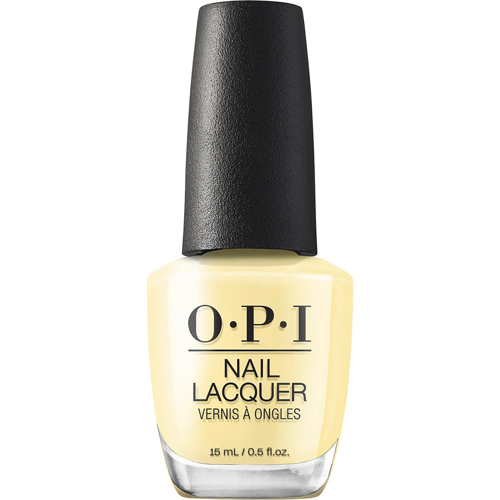 OPI Nail Lacquer Sunny Bunny | Semi-Sheer Soft Warm Yellow Crème Chip Resistant Nail Polish | The New OPIcons Collection | Spring 2026-image-45