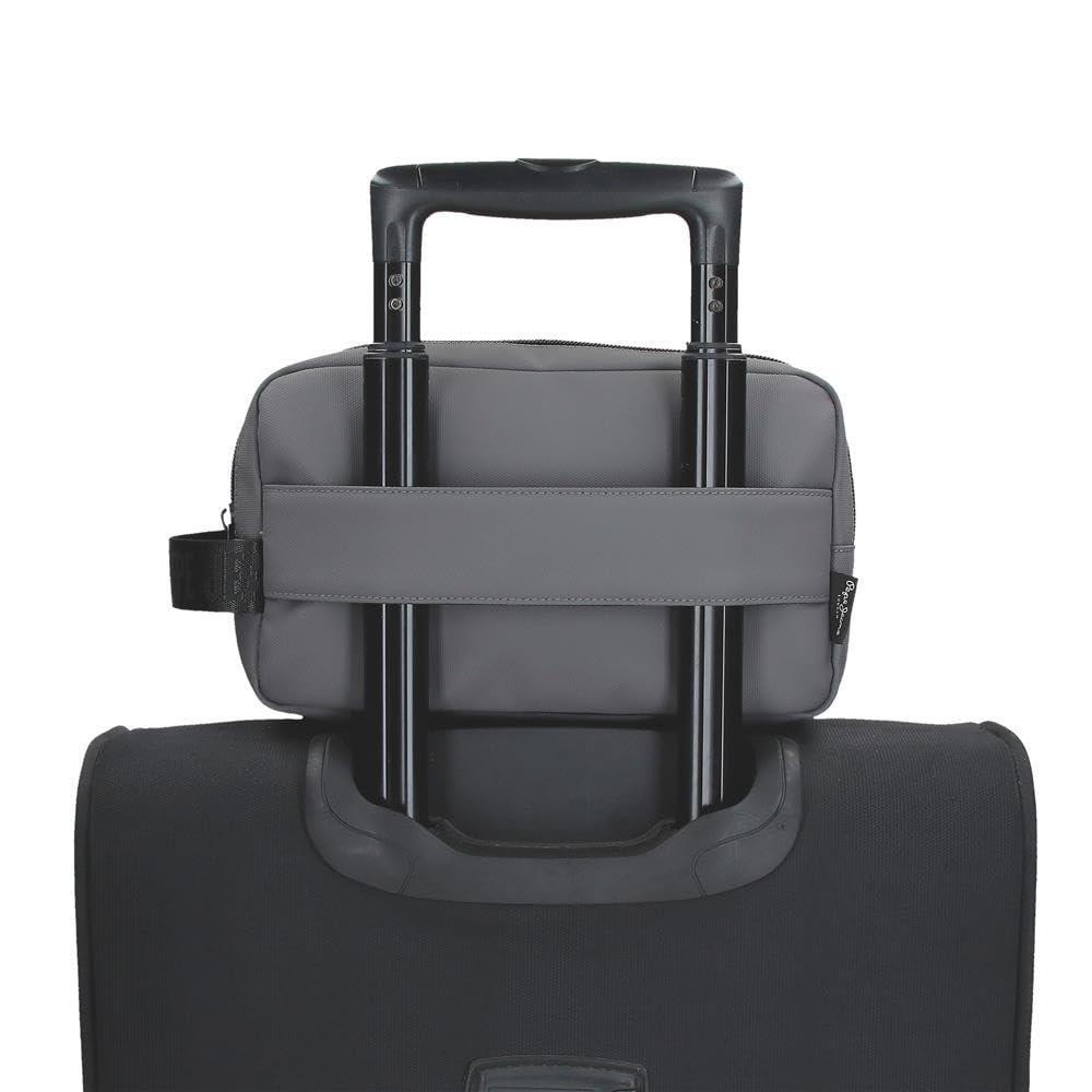 Pepe Jeans Hoxton Nececer Adaptacyjny Szary 26x16x12 cm Poliester i PU by Joumma Bags, Szary, Talla única, Adaptacyjna kosmetyczka