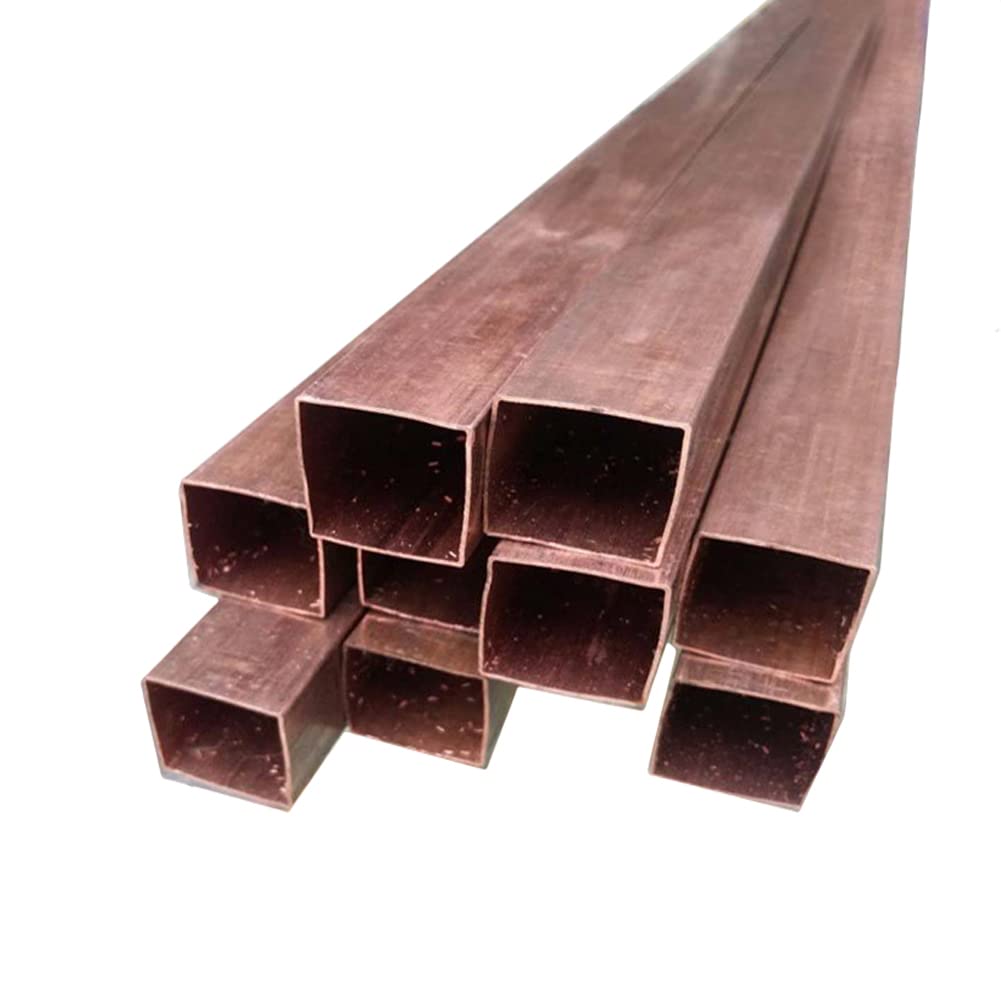 Tubo Ottone Quadrato 12x12mm - Lunghezza 0.5m, Spessore 1mm, Per Fai Da Te E Lavorazioni - Foto 6