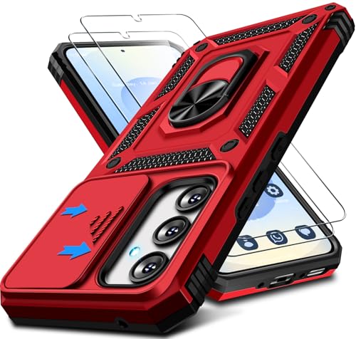 Kameraschutz Handyhülle für Samsung Galaxy Hülle mit schutzfolie*2