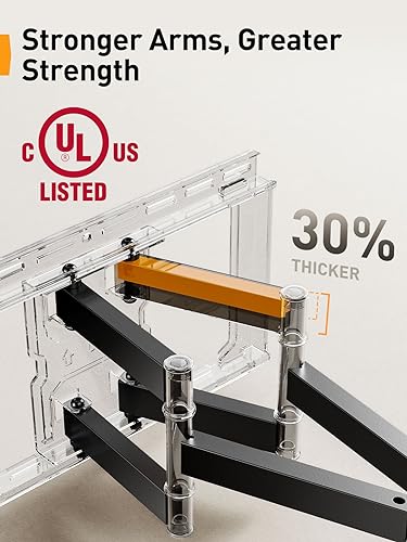 Perlegear PGLF8 Ul Listed Full Motion Tv Wall Mount thumb #2