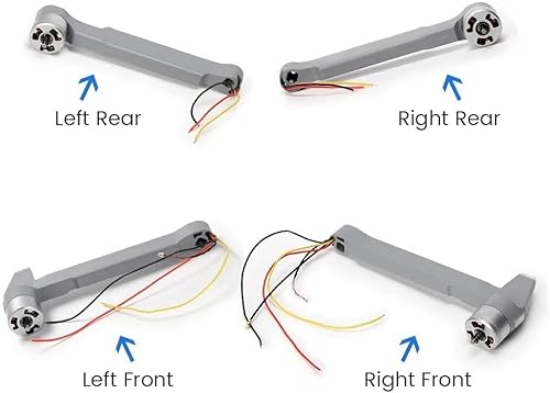 Miniatura 2 de XNasu Motor de brazo de drone R-C Accesorios de drone para FIMI X8SE 2020 Brazo de motor de repuesto de repuesto (color  trasero izquierdo)