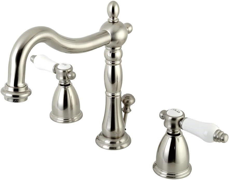 70% оƒƒ Evеrуthіng Kingston Brass KB1978BPL Bel Air Widespread Lavatory Faucet with Retail Pop-Up, 6-1/2 inch In Spout Reach, Brushed Nickel
