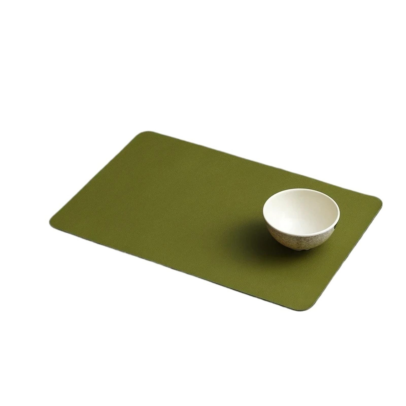 Set de table en simili cuir anti-tache et thermique pour table propre