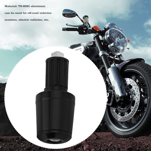 Lt Easiyl 938-A-VE 1 Pair Motorcycle Handlebar End Plug 7/8 Inch 22Mm Motorcycle Handlebar Ends Handlebar Grips Bar End Plugs For Motorbike Dirt Bike Scooters thumb #2