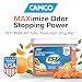 Camco TST MAX RV Toilet Treatment Drop-INs - Control Unwanted Odors & Break Down Waste and Tissue - Safe Septic Tank Treatment - Orange Scent, 30-Pack (41183)