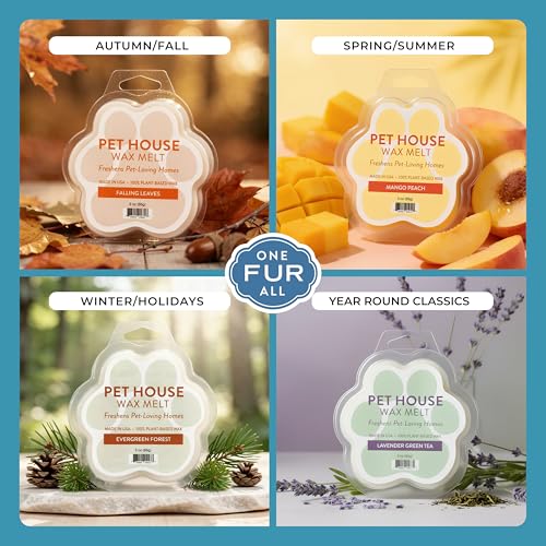Image of Pet House Mediterranean Sea Summer Scented Wax Melts - Long-Lasting Plant Based /Soy Wax Melts for Pet Odor Pack of 2