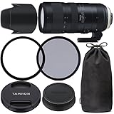 Tamron SP 70-200mm f/2.8 Di VC USD G2 Lens for Nikon F with 77mm Ultraviolet (UV) Filter, 77mm...