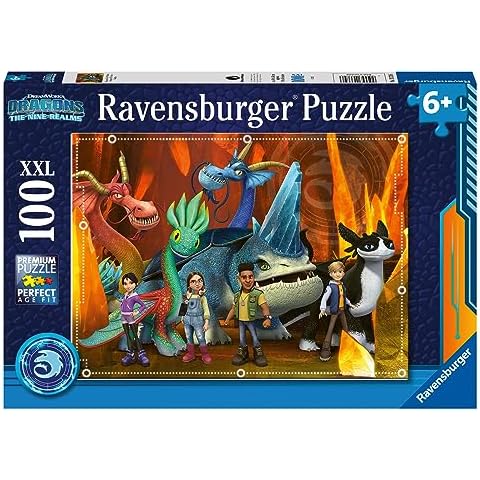 Ravensburger Dragons: The Nine Realms Jigsaw Puzzle Cover