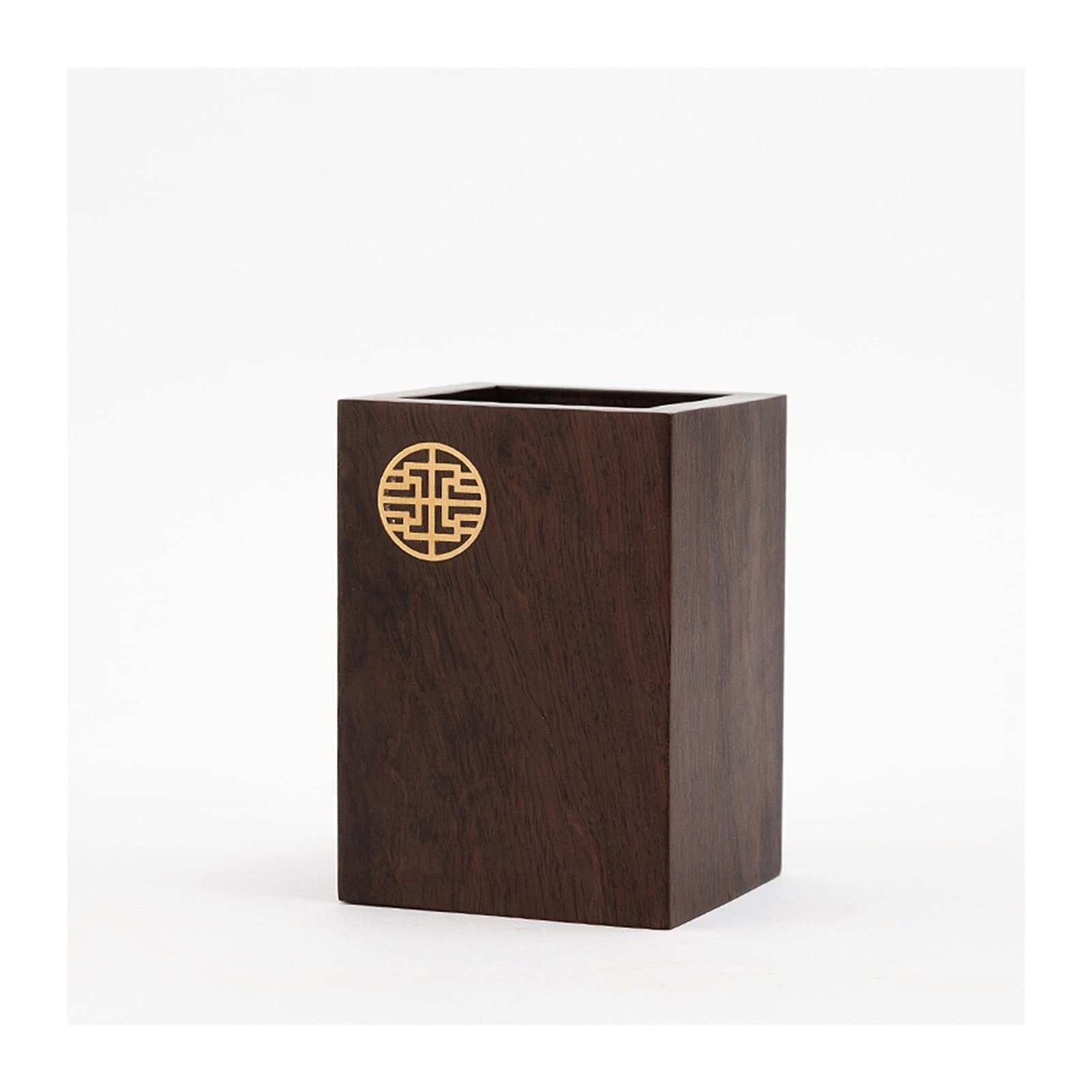 Bote para Pinceles Soporte de lápiz Purple Sandalwood Pen Titular para Escritorio Multifuncional Lápiz Lápiz Escuela Oficina Suministros Accesorios contenedor para bolígrafos(A)