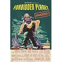 Amazon.co.jp: 禁断の惑星 1956 レトロ ヴィンテージ SF映画 ロビー