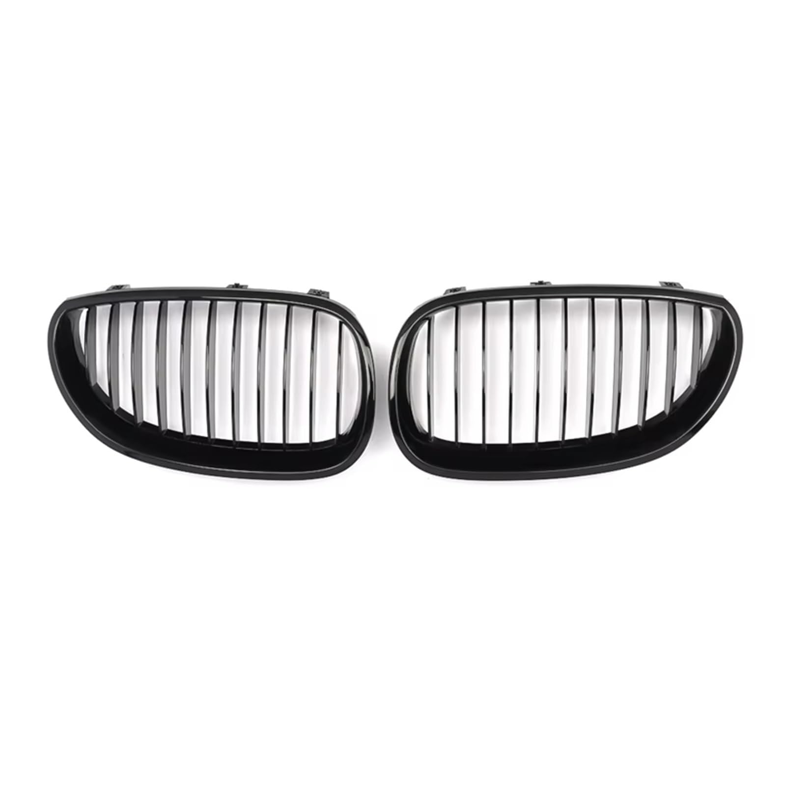Couvercle d'évent capot pour BMW Série 5 E60 E61 noir brillant - 7