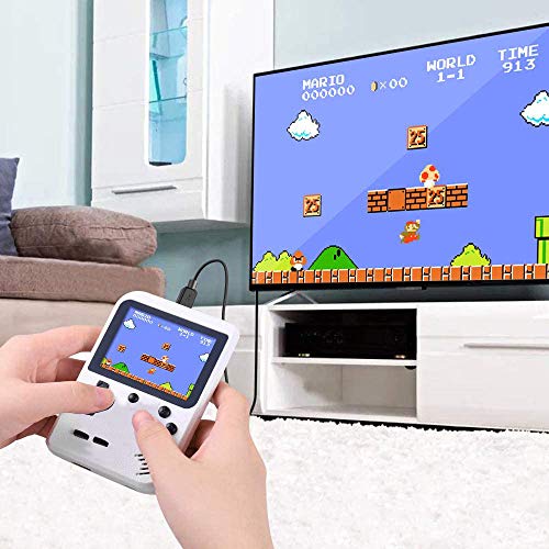 Proslife Handheld Game Console,Mini Game Player Machine Built-in 800 Classic Games Support Connecting TV & Two Players,Gift Birthday for Kids, Adults