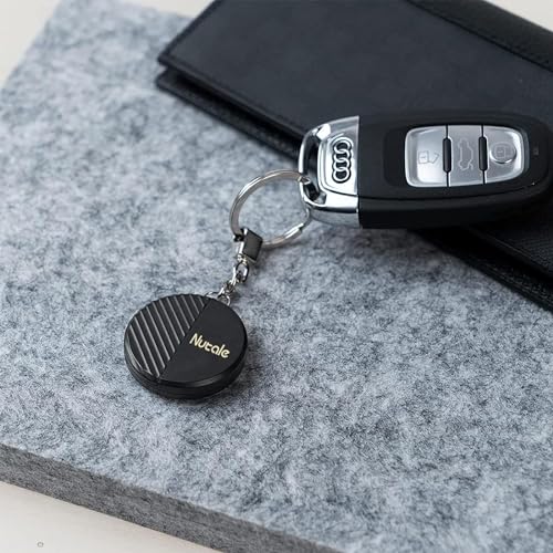 Key Finder, Bluetooth Tracker Item Locator with Key Chain for Keys Pet Wallets or Backpacks and Tablets, Batteries Include Black 1-Pack Key Finder, Bluetooth Tracker Item Locator with Key Chain for Keys Pet Wallets or Backpacks and Tablets, Batteries Include Black 1-Pack