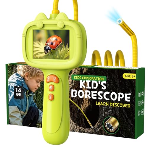 BESTISAN Borescope Scope Snake Camera with...