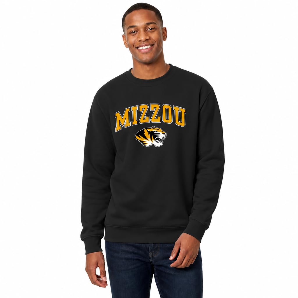 NCAA College Sweatshirt Fleece Crewneck Pullover for Men and Women