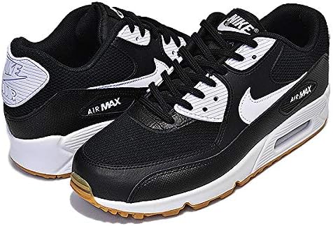 Amazon ナイキ 訳あり ウィメンズ エアマックス 90 Wmns Air Max 90 Black White Gum Light Brown 055 レディース スニーカー 90 ブラック ガム 並行輸入品 Nike ナイキ スニーカー