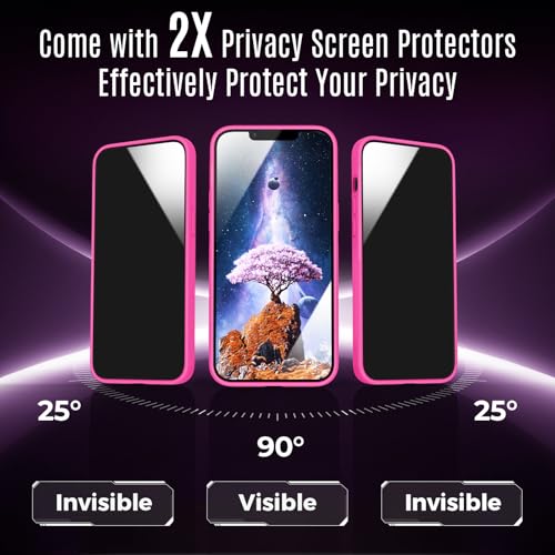 Image of Symcele Designed for iPhone 12 Case, Hot Pink