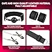 Sex Bondage BDSM Bondage Set Sex Toy with Breathable Ball Gag Nipple Clamps Chain Back Sex Handcuffs Collar Adjustable Bondage Equipment Included Adult SM Games Couples Sex Toys