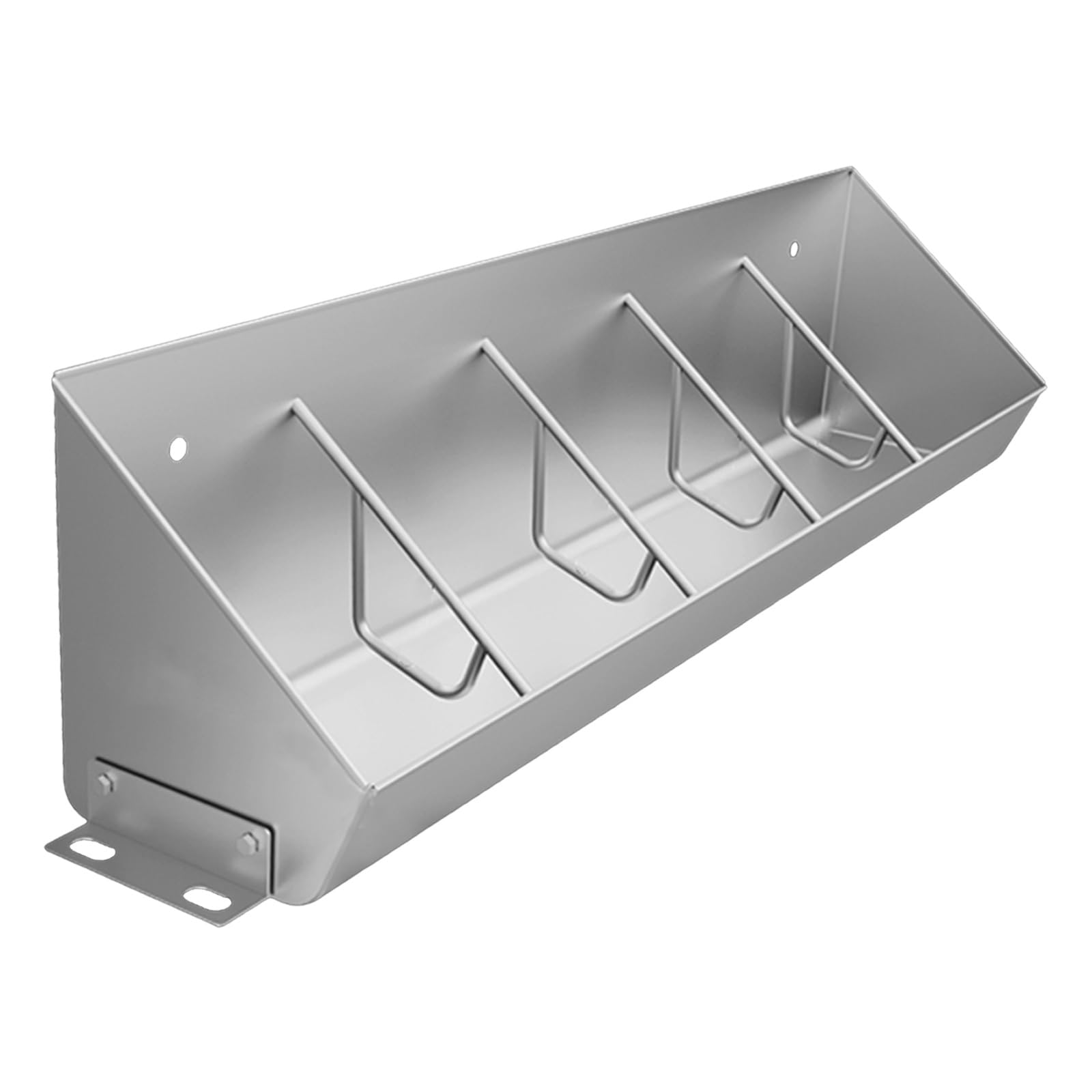 Mangiatoia, Mangiatoia per suini di Alta qualità con Scomparti Separati - Mangiatoia Versatile per allevamenti di suini e stalle, molteplici opzioni di Posizionamento, Design Resistente per