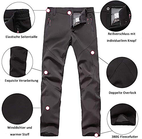 Softshellhose Damen FLYGAGA Funktionshose für Outdoor-Aktivitäten