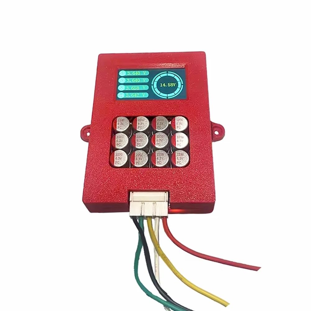 Bilanciatore 3-4S 5A con Display di Tensione TFT Lipo/Lifepo4 Tester di Tensione della Batteria Equalizzatore di Trasferimento di Energia