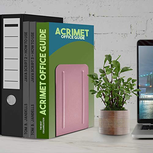 Suporte para Livros, Acrimet, Bibliocanto Premium, 1 Par, Rosa