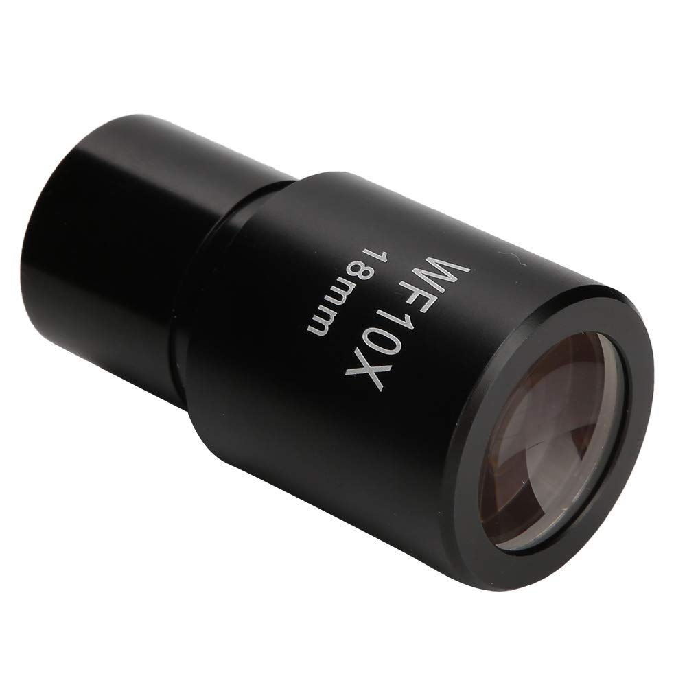 Oculare Microscopio Biologico WF10X Grandangolare 18mm con Scala Micrometrica 23,2mm Montaggio per Alta Contrasto e Precisione