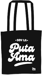 Miss Miserable Tote bag con mensaje para sobradas Eres la p**a ama