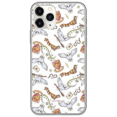 ERT GROUP Custodia per iPhone 11 con licenza ufficiale di Harry Potter, cover in plastica TPU silicone protegge da urti e graffi multicolore