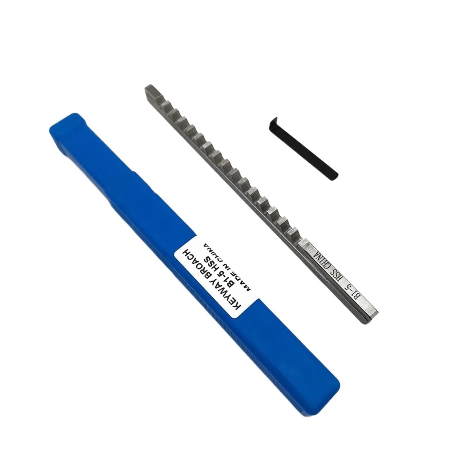 Broca de chavetero de tipo empuje de 5 mm B1, tamaño métrico. Herramientas de brochado for fresadora CNC. para trabajos mecánicos