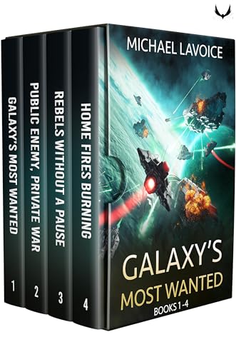 Book cover for Galaxy's Most Wanted: Books 1-4