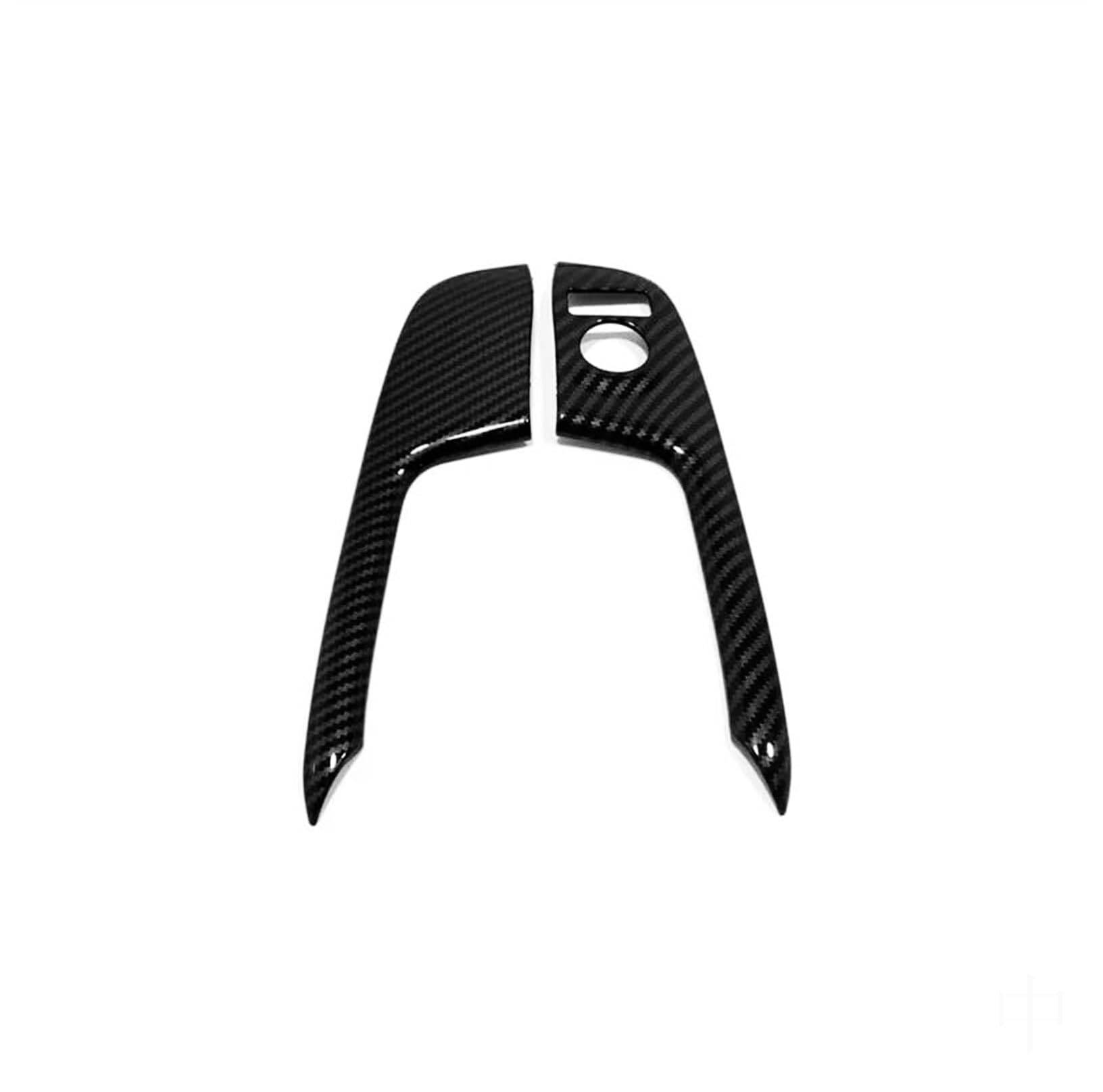 Qdouimoo One Color Car Interior Accessories For Nissan For Qashqai J11 2014-2020 Abs Matte Carbon Fiber Front Door Window Armrest Handle Cover 2Pcs