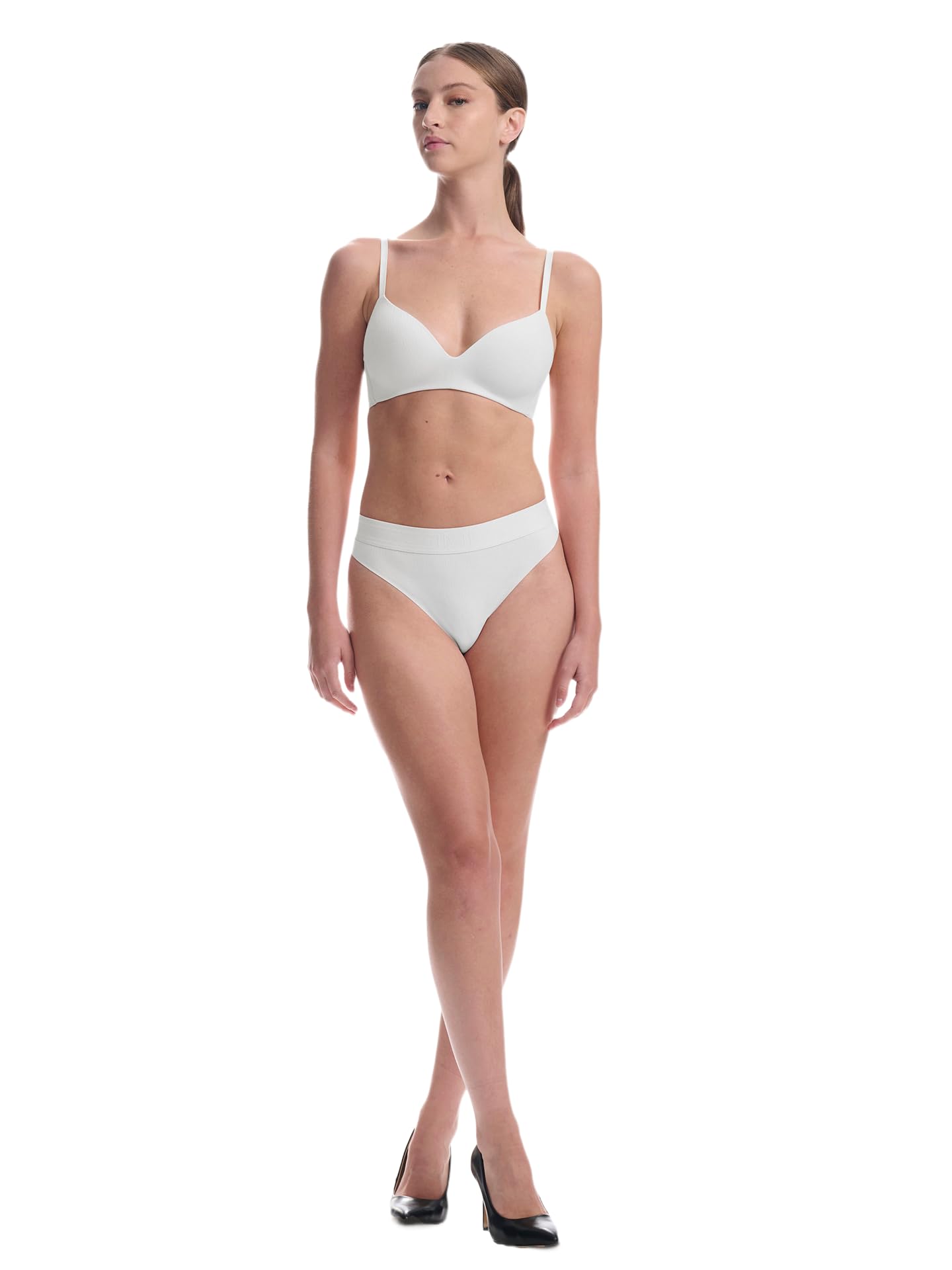 Wolford Beauty Cotton Skin Bra for Women Adjustable Straps Comfortable Breathable Everyday Lingerie Natural Shape Support