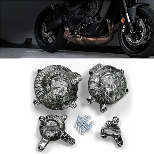 Protector motor MT-09 contra caídas accidentales en asfalto y ruta 2