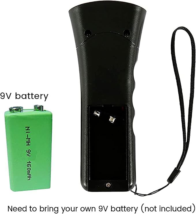 VGMAX Super Ultrasonic Dog Chaser & Pet Training Device | Anti-Barking & Animal Repellent Flashlight and Strap for Pet Indoors and Outdoors Bark Control Training Pet Trainer Handheld Dog 3