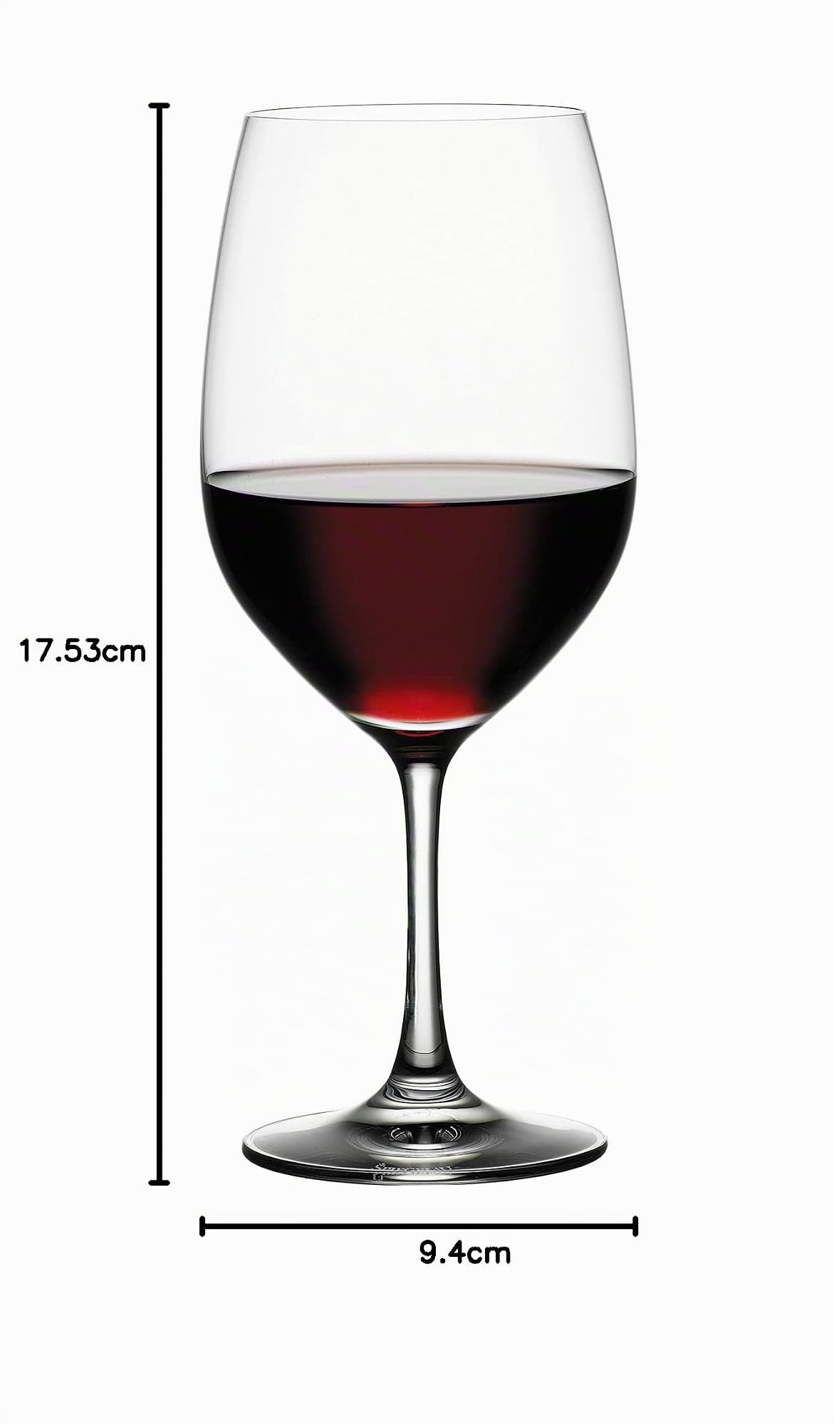 Spiegelau Vino Grande Vino Tinto Magnum, Set 4 Piezas, Copa de Vino Tinto, Copa de Vino, Cristal, 620 ml, 4510277