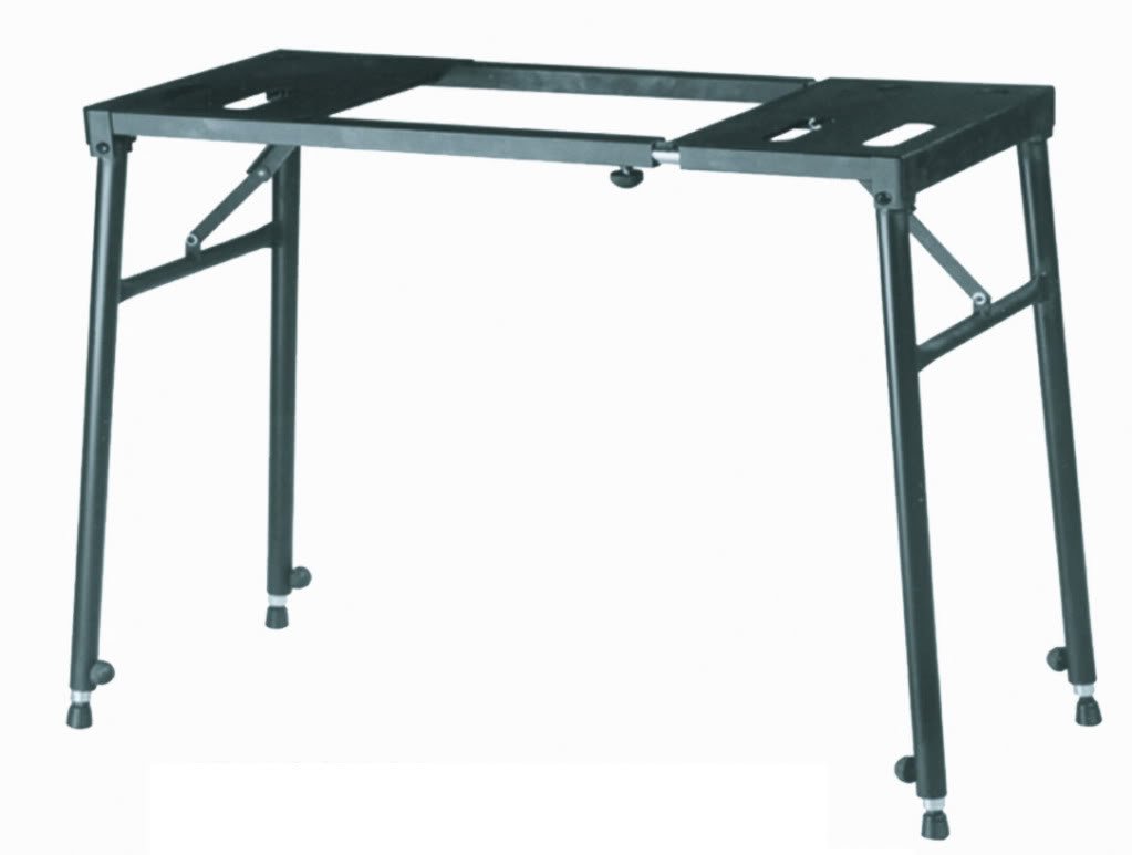 Quik Lok - WS/420, Supporto Per Tastiera In Acciaio, Regolabile In Altezza E In Larghezza, Ideale Per Tastiere, Pianoforti Digitali E Mixer, Colore Nero - 4